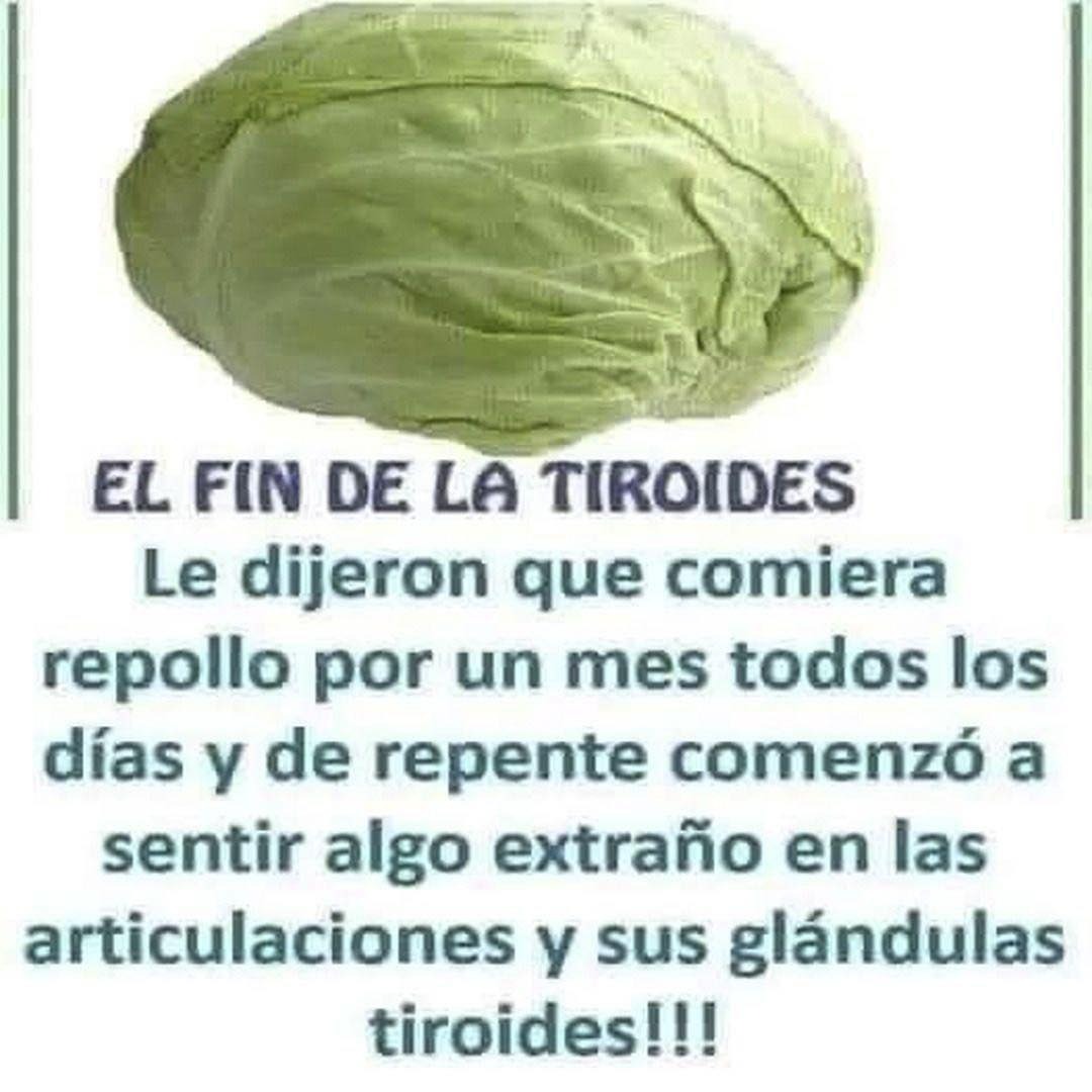El fin de la tiroides: Repollo y su impacto en la salud