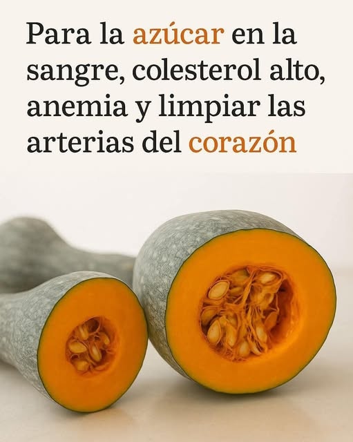 Calabazas cortadas por la mitad mostrando sus beneficios