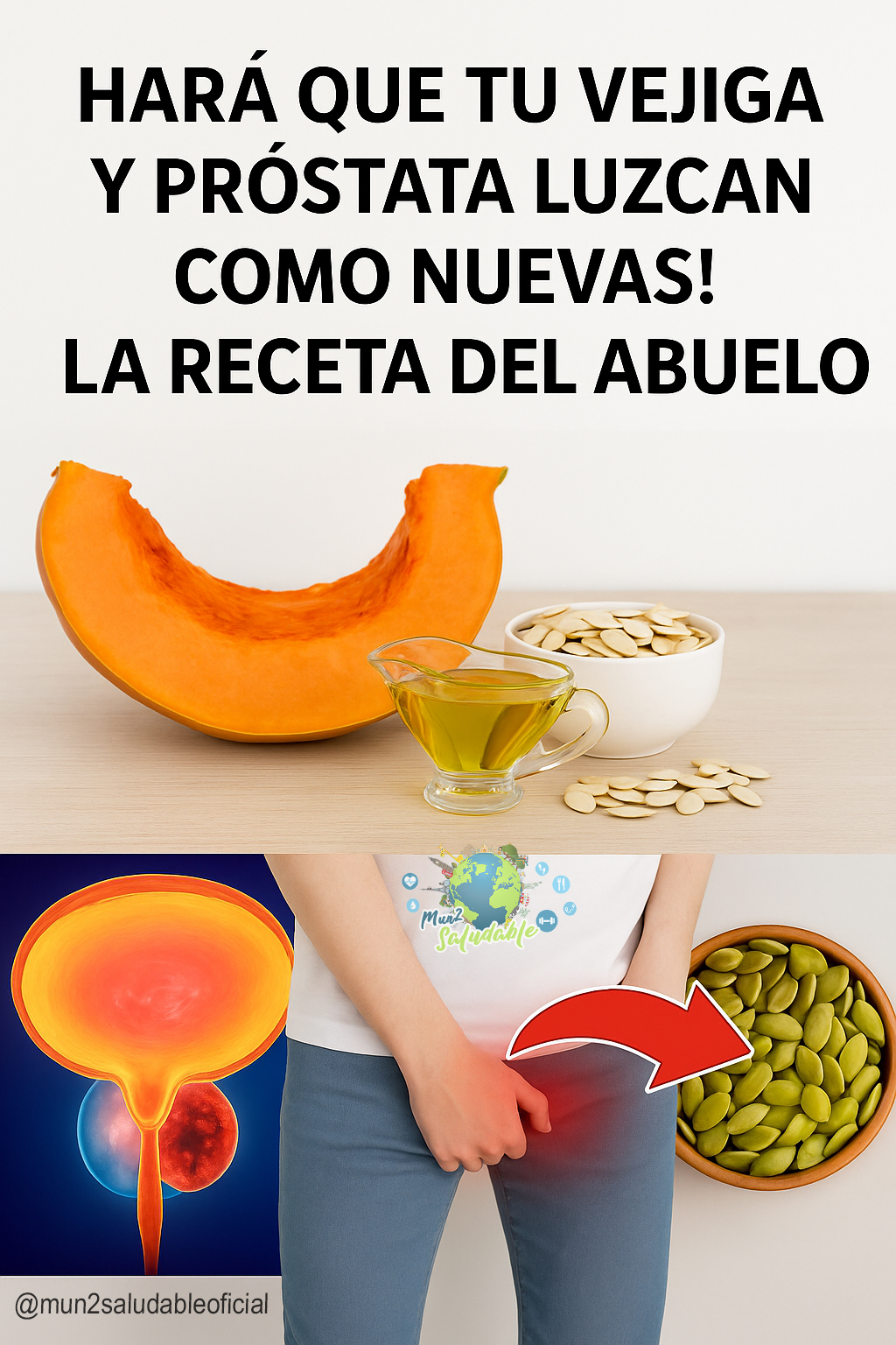 Receta del abuelo para la salud prostática