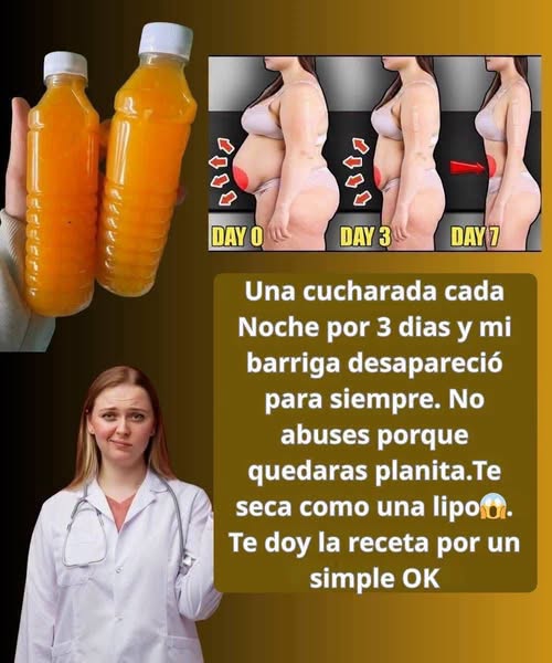 bebida natural para reducir la barriga