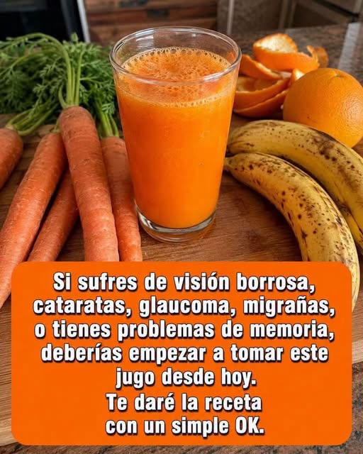 batido para la anemia y la vista